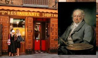 GOYA fue steward en el restaurante mas antiguo del mundo