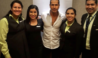 Gregorio Pernía en Radisson Guayaquil