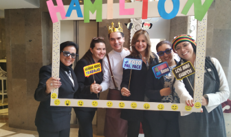 Día de la alegría en el Hotel Hamilton