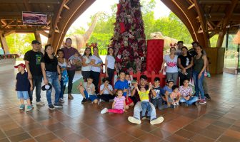 Celebración de navidad en el Hotel Abadia Plaza